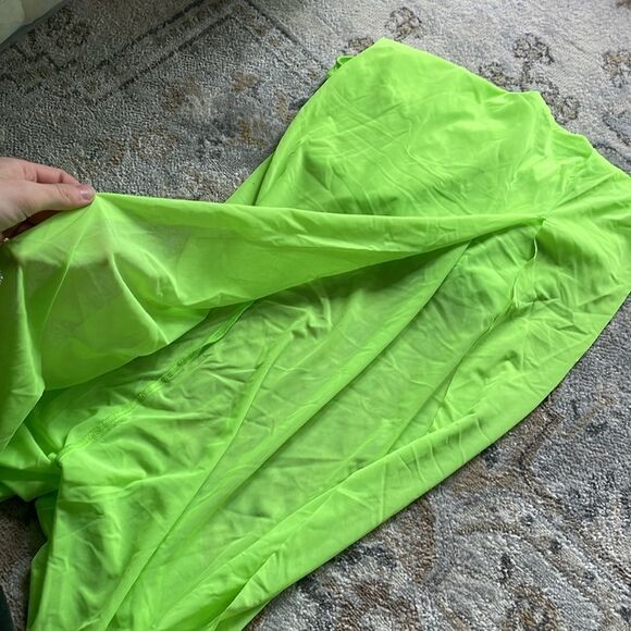 NWT SKIMS mesh cover ups long dress w/ slit - Picture 7 of 7